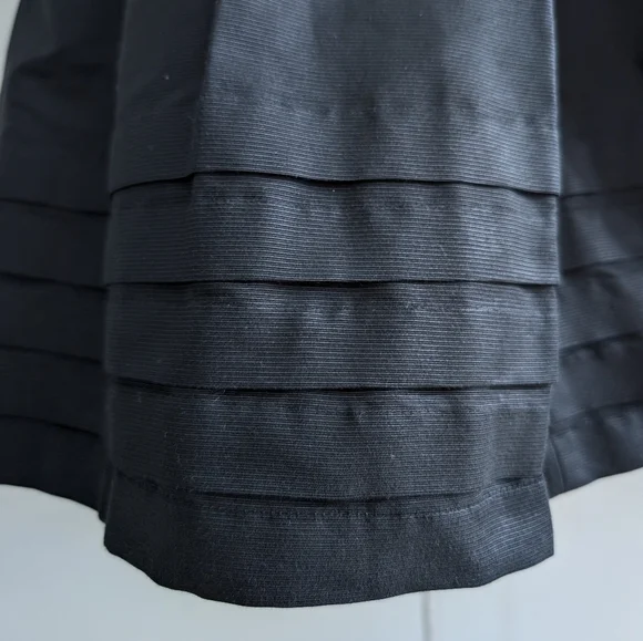 Kate Spade Silk Cotton Pleated Hem Dress - Picture 13 of 16